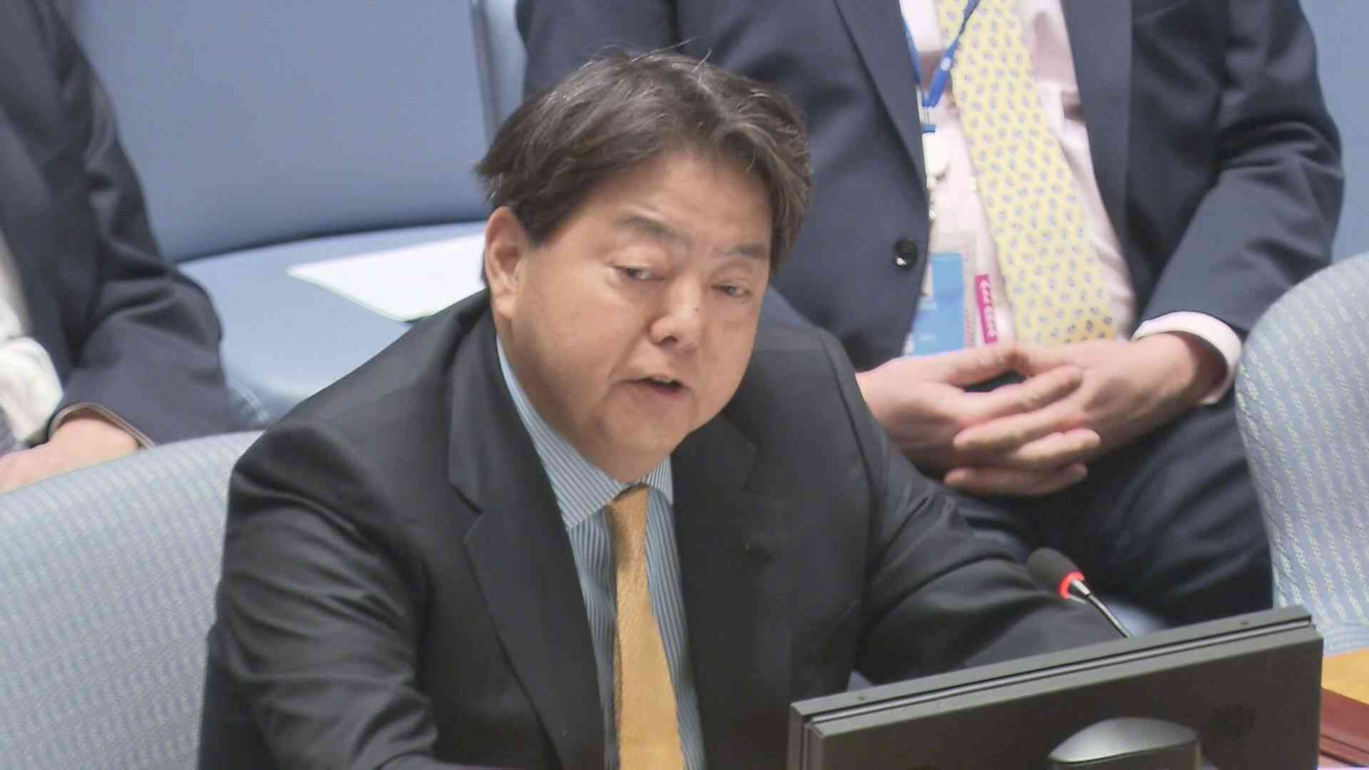 林外務大臣　国連本部で公開討論主催「国連憲章や国連決議は単なる紙くずではない」 | TBS NEWS DIG
