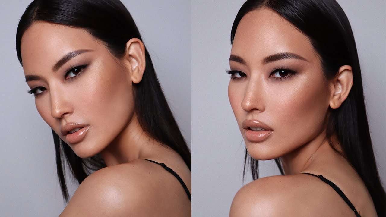 Cool Toned 90s SuperModel Makeup | Hung Vanngo - YouTube