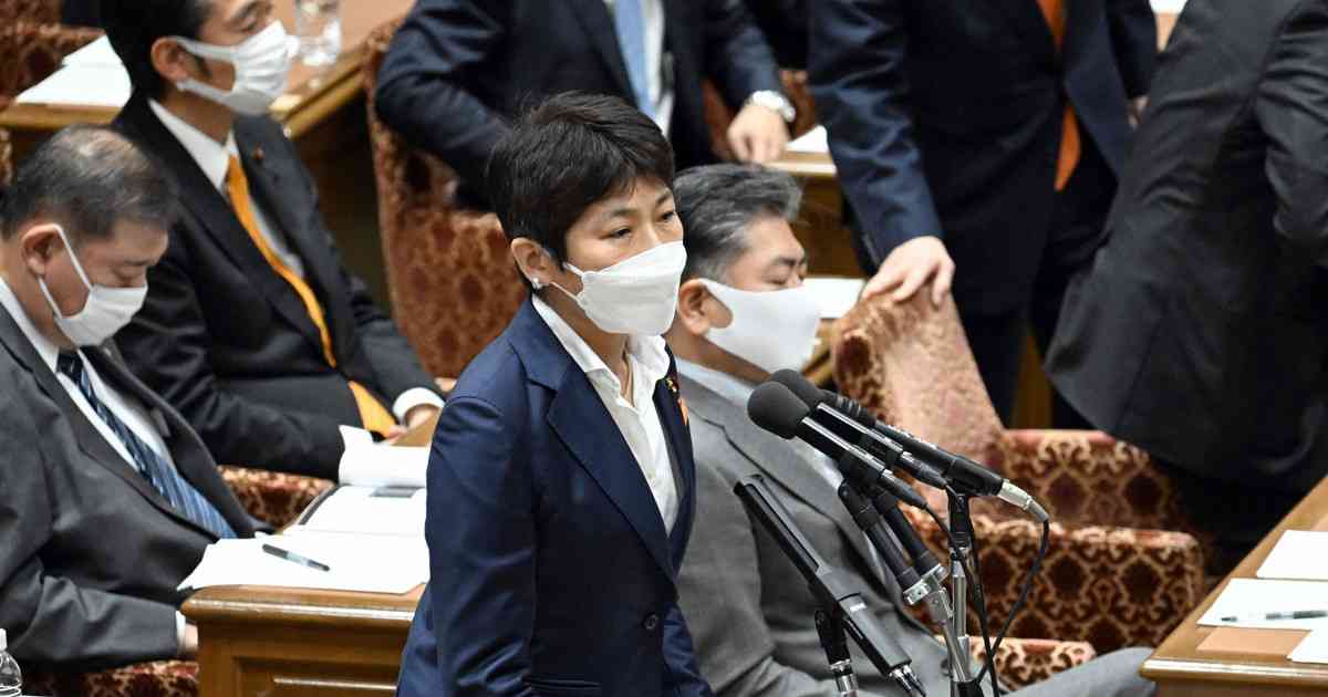 「プーチン氏の方がまし」立憲・西村智奈美氏、同性婚巡る首相答弁に | 毎日新聞