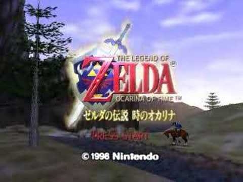 ゼルダの伝説　時のオカリナ　オープニング - YouTube