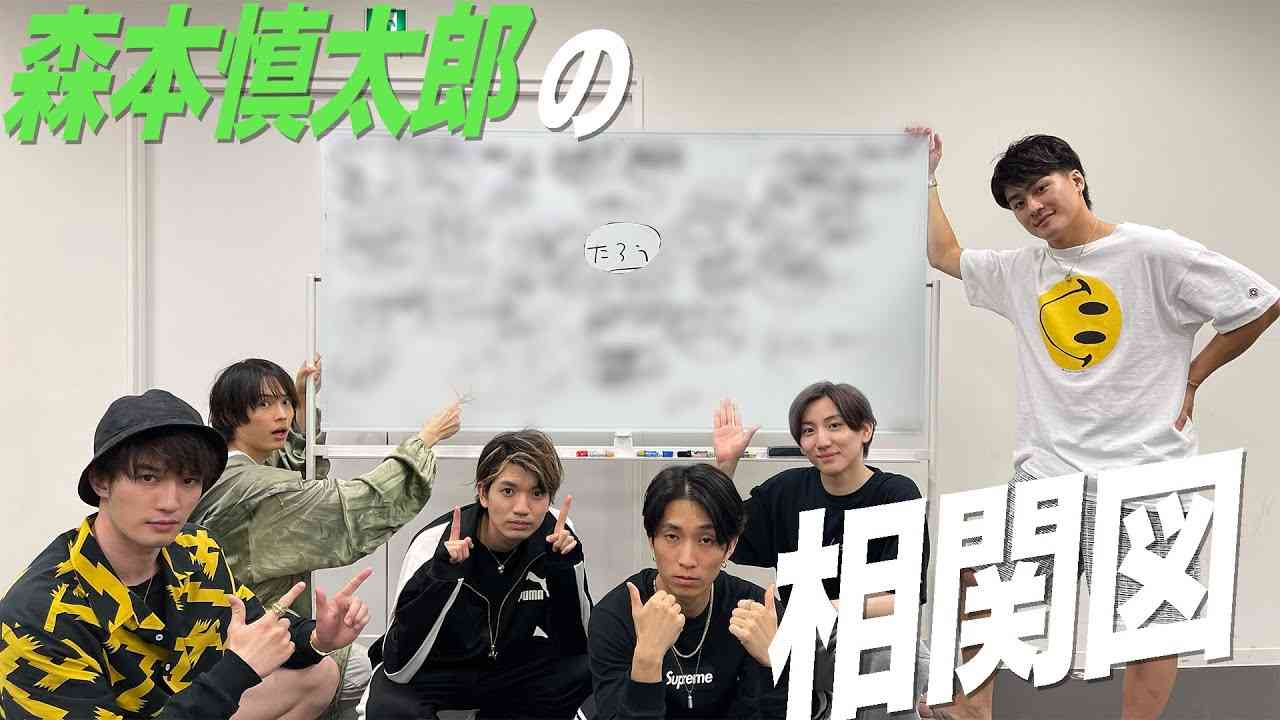 【SixTONES】慎太郎の相関図も書いたらやっぱり凄かった!! - YouTube