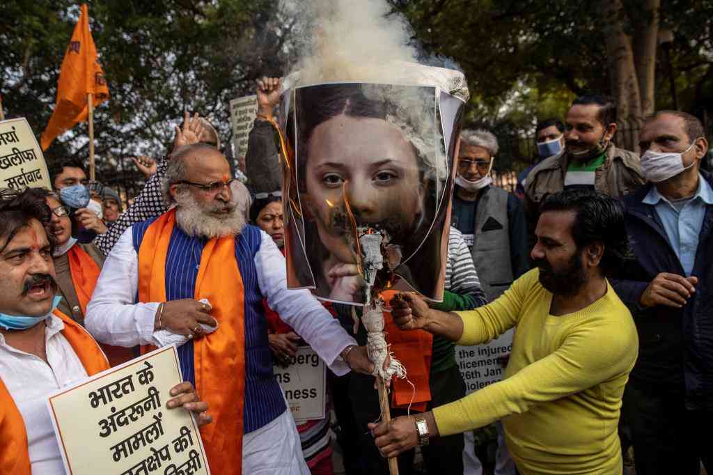 Greta Thunberg sparks probe in India with accidental tweet