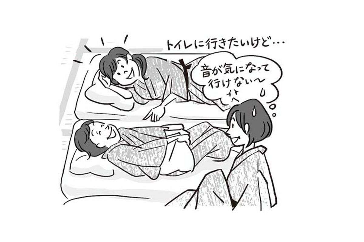 旅行先で「出ない…」“旅先便秘”の原因は「楽しさ」にあった!ホテルでできる便秘解決テクニック