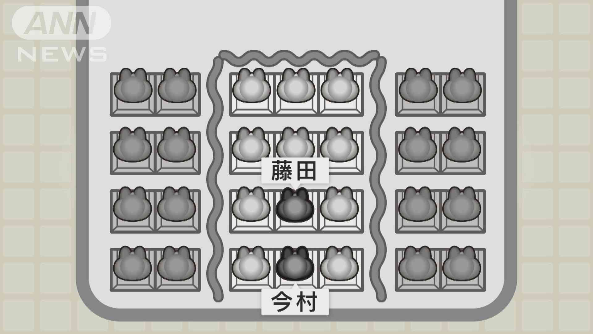 【速報中】「ルフィ」G事件　午後0時40分　今村・藤田容疑者らに機内食