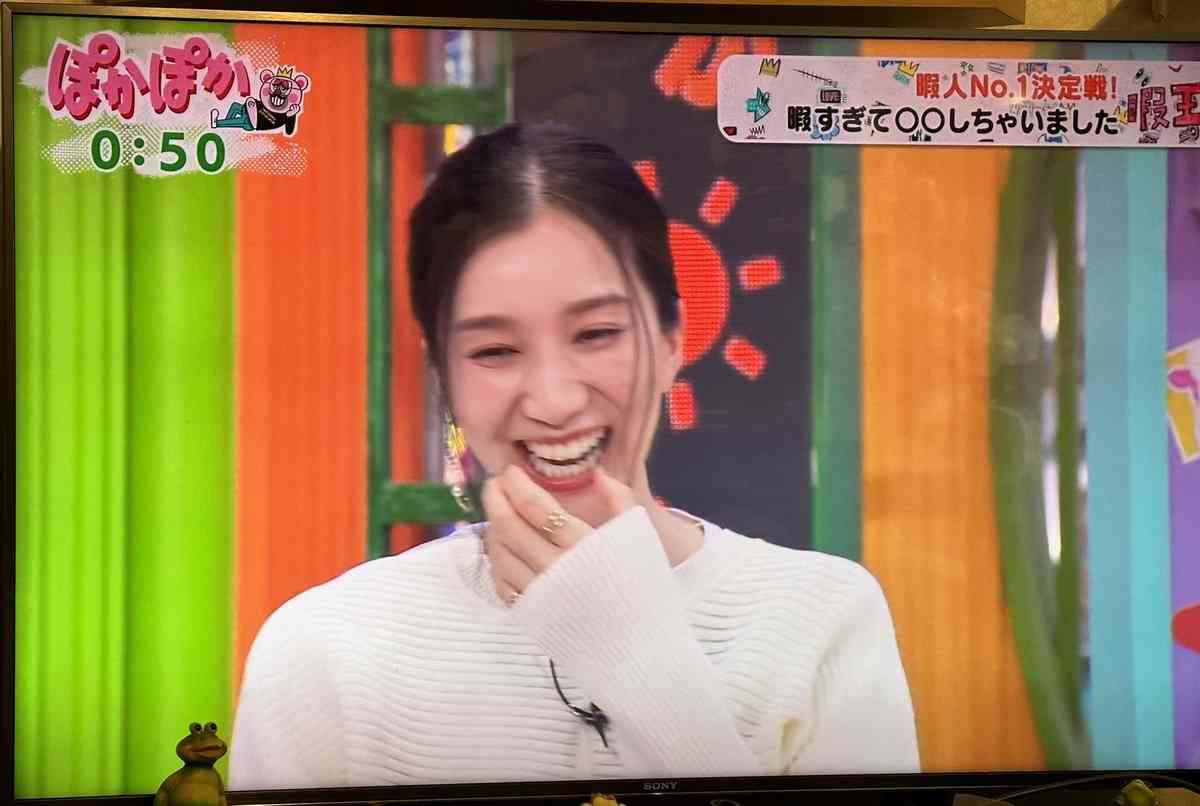 芹那「お仕事下さい」ぽかぽか「暇人NO.1決定戦」に出演　MCのハライチに独特のアニメ声でお願い