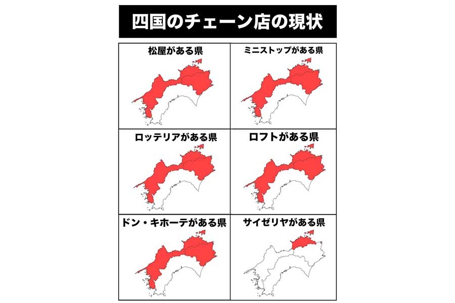 高知県はチェーン店