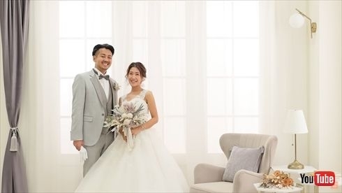 32歳ですい臓がん“ステージ4”YouTuberが結婚発表　純白ドレス＆幸せ笑顔が感動呼ぶ「嬉しくて涙ボロボロ」「ずっとお二人一緒に」