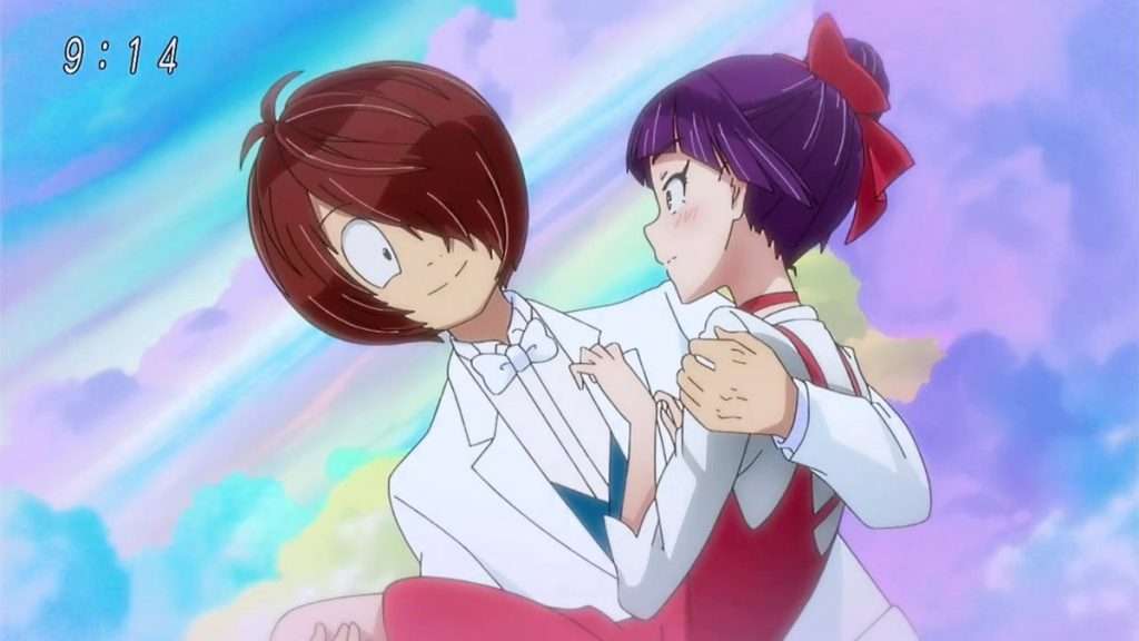 2次元キャラのラブラブなシーン