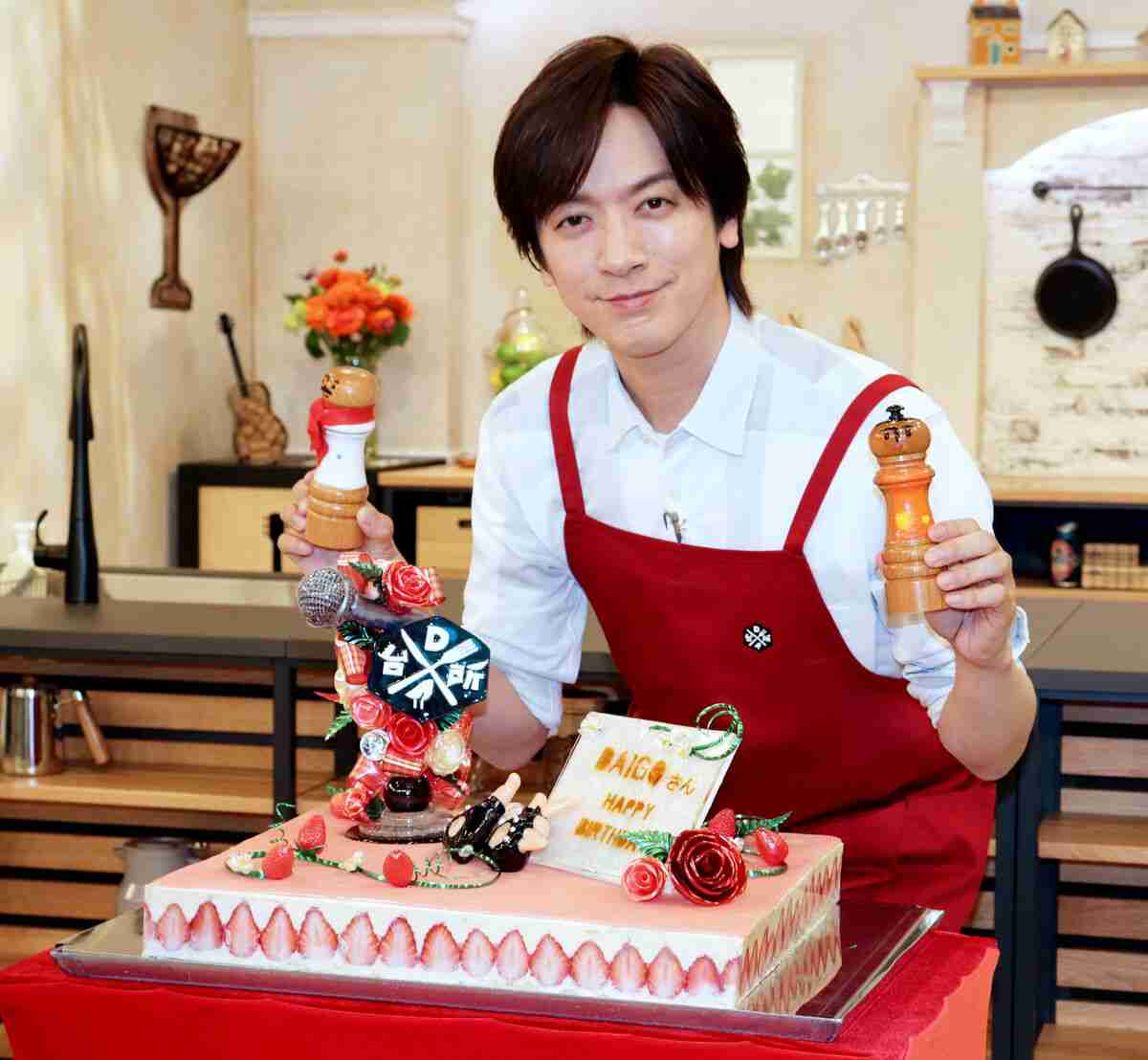 ＤＡＩＧＯ、料理番組１周年で「ＤＳＫ…ＤＡＩＧＯの、成長、感じて」妻・北川景子のドラマ撮影時は娘のご飯も : スポーツ報知