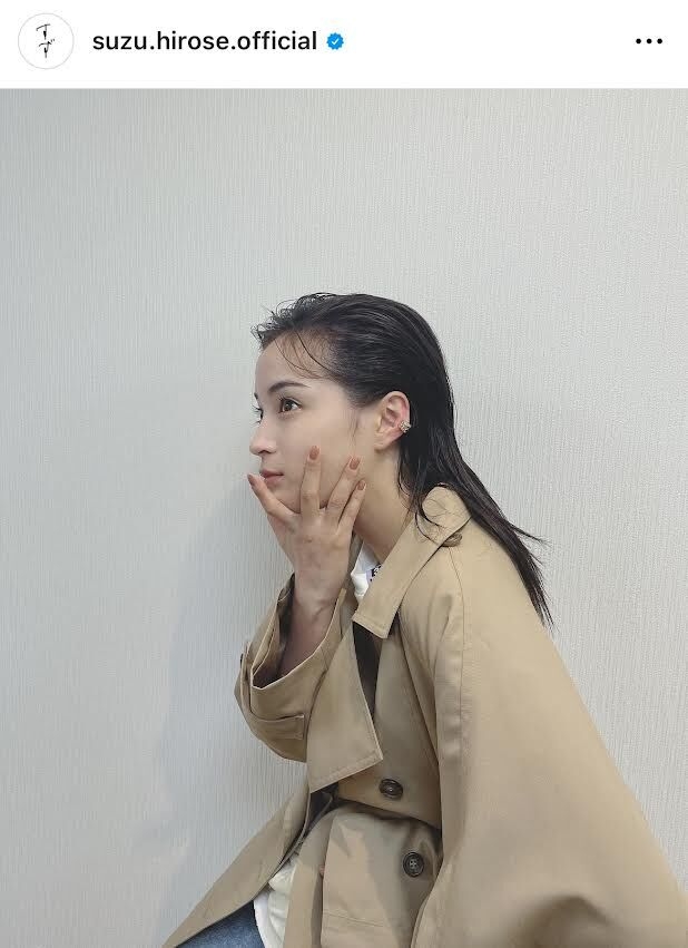 広瀬すず、ドアップ横顔ショットが「どんだけ可愛いねん」「世界に誇れる日本の女優」と話題沸騰