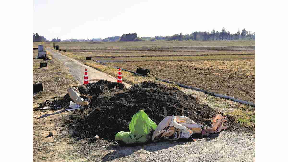 ゴミの「ゲリラ投棄」多発、土砂や鉄くずが道塞ぐ…短時間かつ場所はランダム : 読売新聞