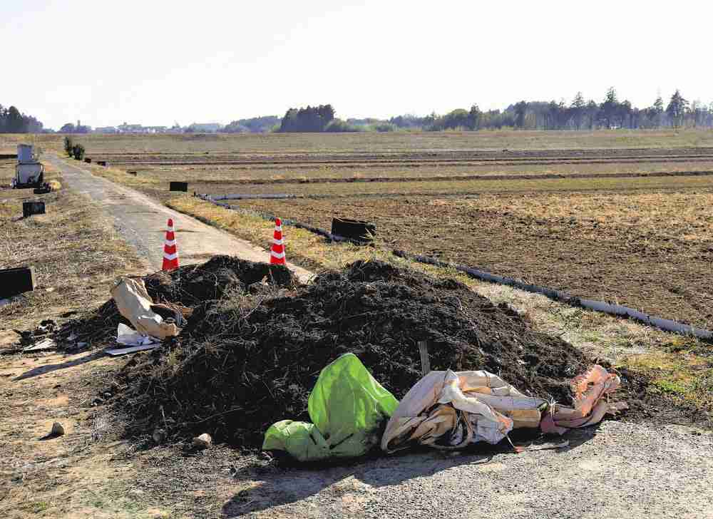 ゴミの「ゲリラ投棄」多発、土砂や鉄くずが道塞ぐ…短時間かつ場所はランダム