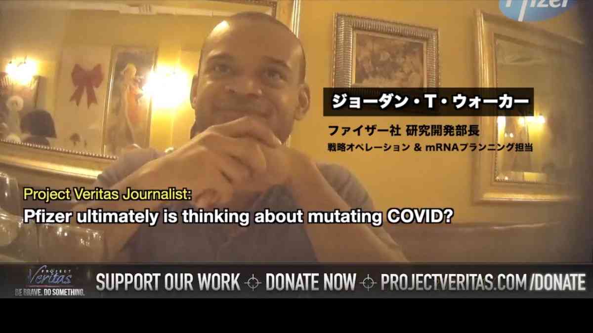 【衝撃】ファイザー幹部が隠しカメラの前で全て話してしまう | MITZ OFFICIAL BLOG