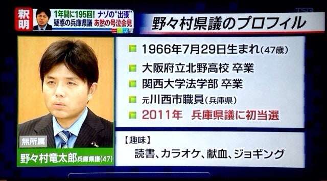 “号泣絶叫”元県議・野々村竜太郎がライブ配信アプリで生配信を“ひっそり”スタート!「56歳でのパートナー探し」「好きなアニメは『鬼滅の刃』」赤裸々トーク