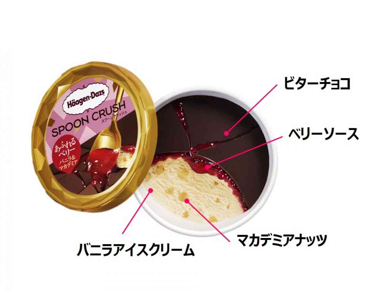 「ハーゲンダッツ」新作は“五感を刺激する”体験型アイス！　パリパリチョコとソースの新構造