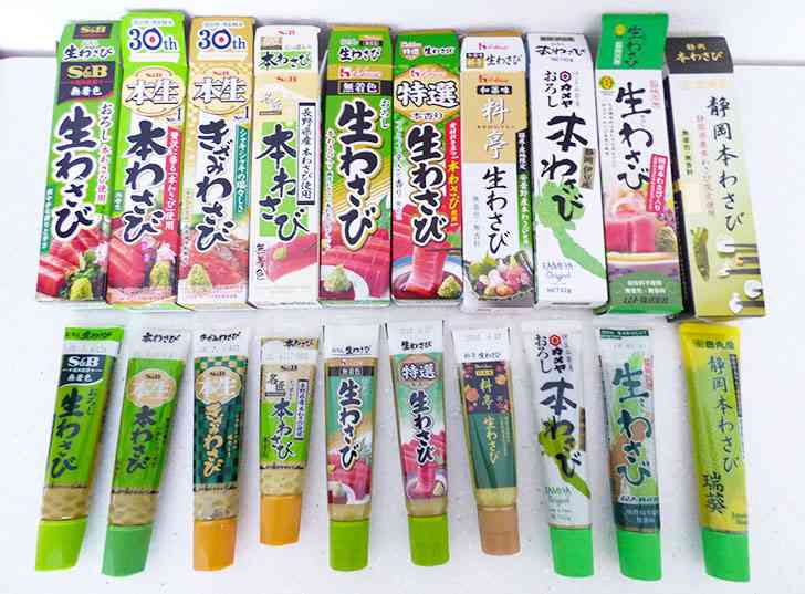 練りわさびの色々な使い方