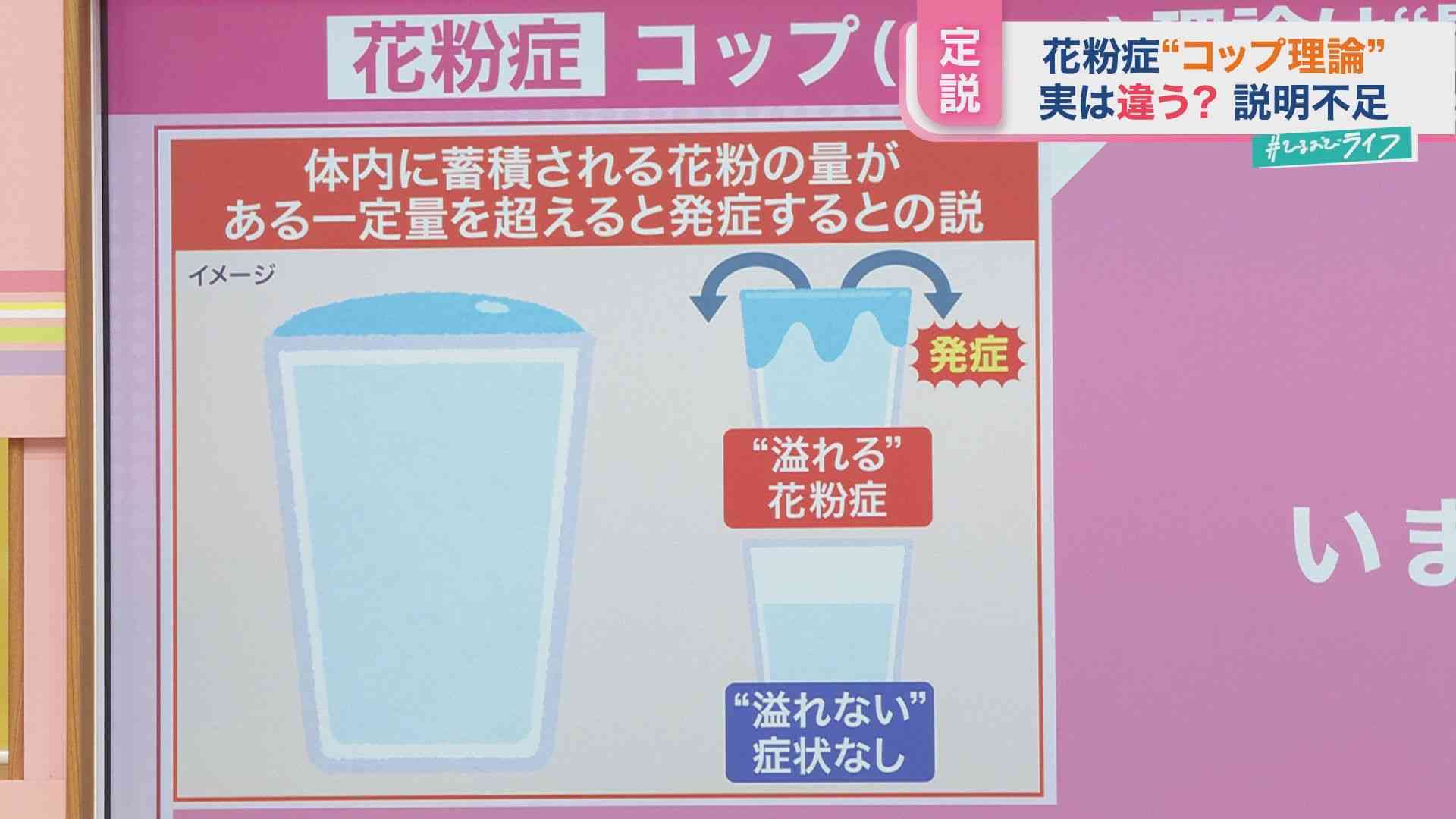 花粉症の「コップ理論」って本当！？専門医が教える“新常識”　花粉症“ではない人”も知っておきたいマナーとは【ひるおび】 | TBS NEWS DIG