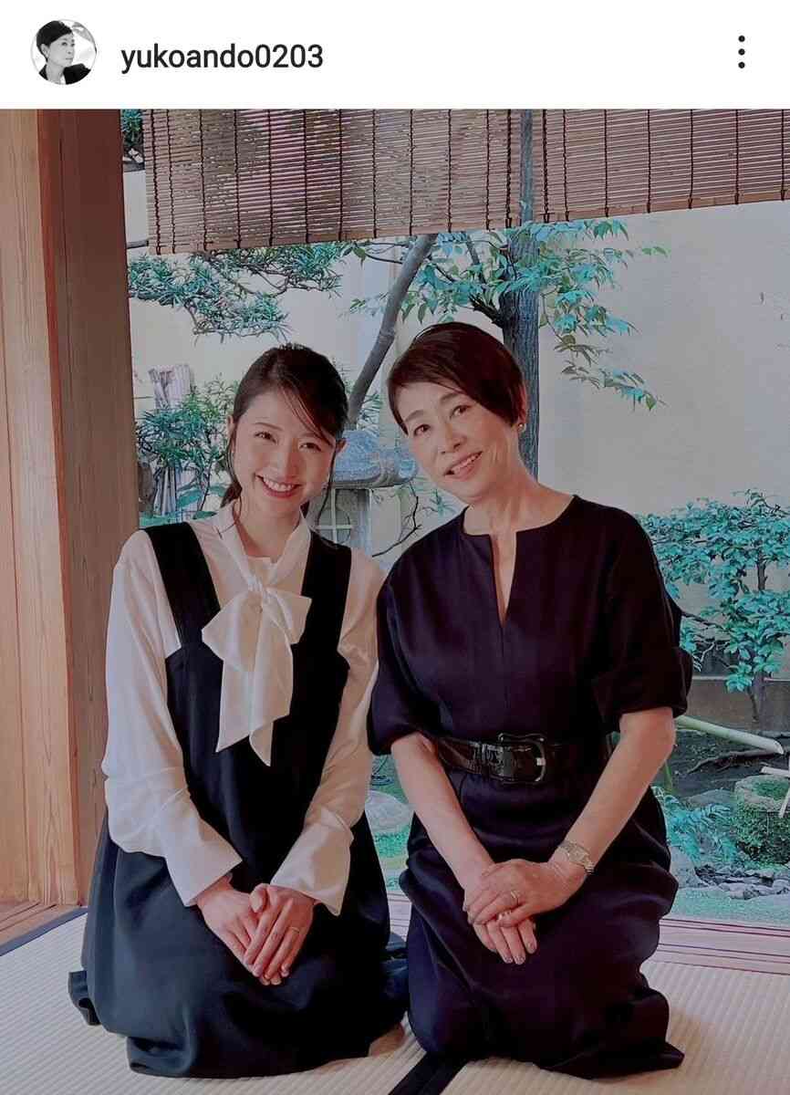 安藤優子氏「もうすぐ母になる三田パン」と久々再会 今月末フジ退社へ「いろいろな想いがあったと…」