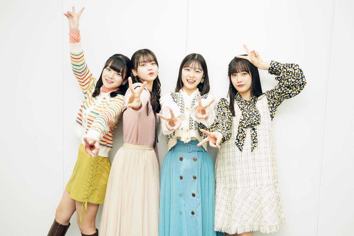つばきファクトリー：河西結心×八木栞×福田真琳×豫風瑠乃　加入2年目のリトルキャメリアンに聞く「同期のここがすごい！」 - MANTANWEB（まんたんウェブ）
