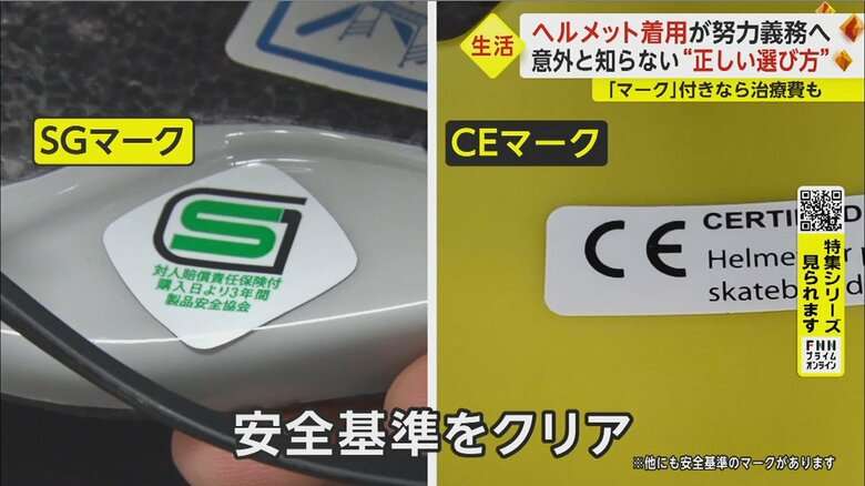 自転車ヘルメット「荷物になる」と困惑も事故死亡率は倍に　どう選ぶ?正しい着用法は…4月から努力義務化
