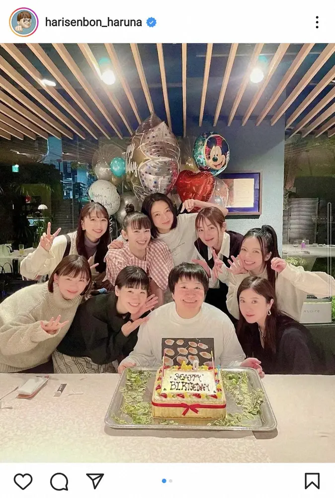 近藤春菜　吉高由里子、伊藤沙莉ら超豪華メンバーでのサプライズ誕生日会ショット披露「まんまと嬉しい」― スポニチ Sponichi Annex 芸能