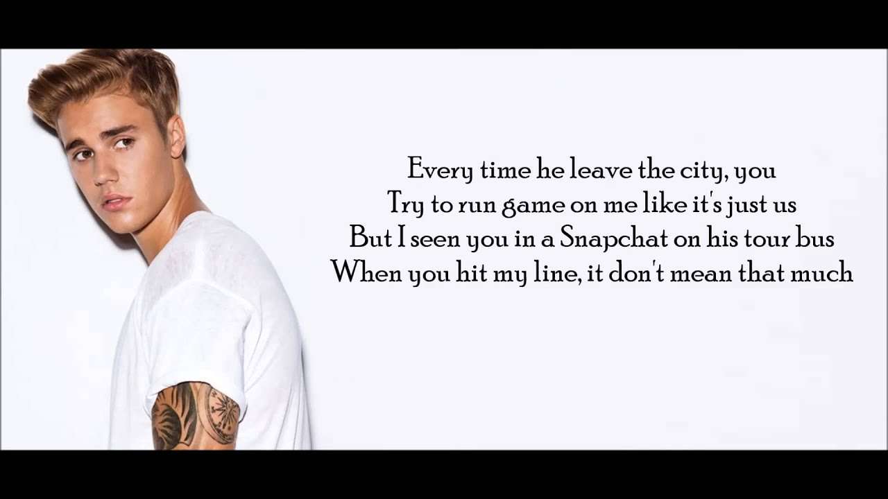 Justin Bieber - Hotline Bling Remix (Lyrics) - YouTube