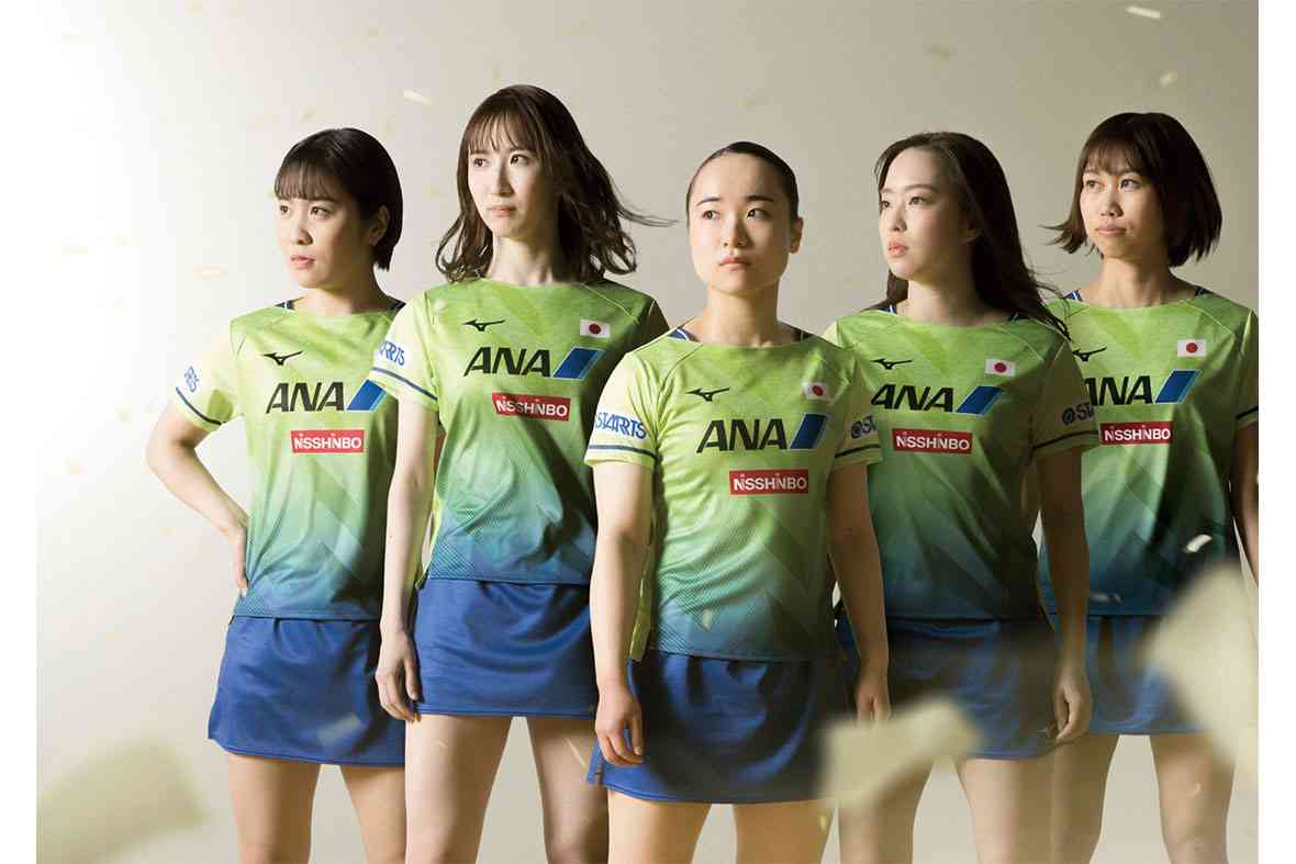 卓球女子日本代表新ユニホームが発表 プレーしやすさ追求 平野美宇「デザインやカラーもお気に入りです」