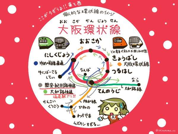 「大阪環状線」について語るトピ。