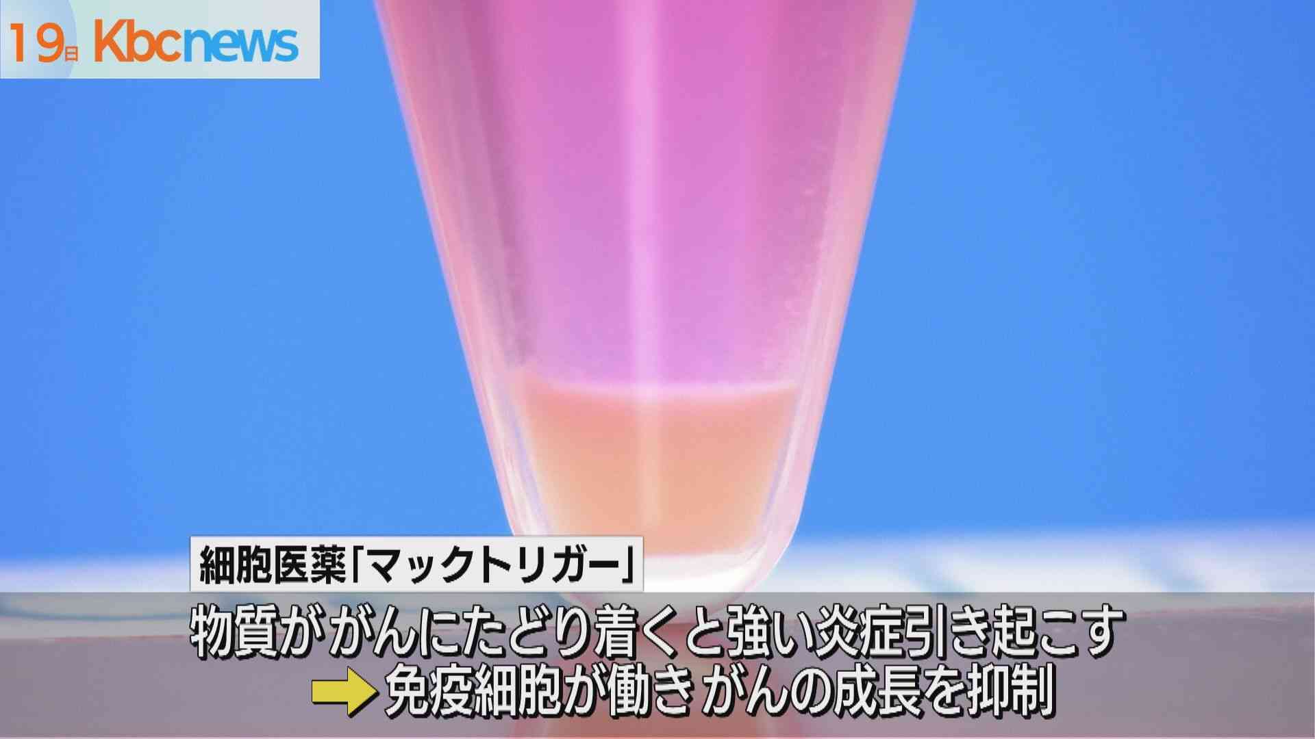 世界初　九州大学が副作用のないがん治療方法を開発（九州朝日放送） - Yahoo!ニュース
