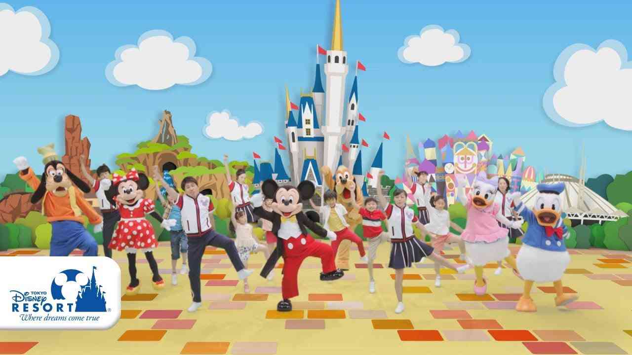 【公式】東京ディズニーリゾート キッズダンスプログラム「ジャンボリミッキー！レッツ・ダンス！」①ディズニーの仲間たちと踊ろう！｜東京ディズニーリゾート/Tokyo Disney Resort - YouTube