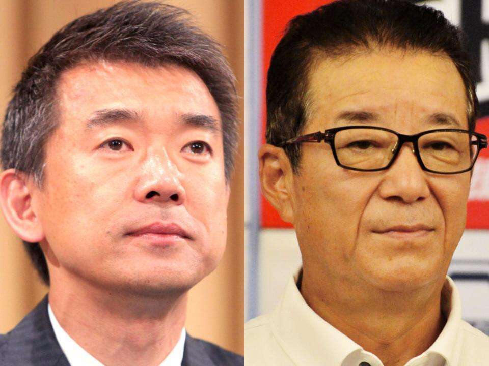 橋下徹氏「松井一郎HP」ド迫力写真に「反社ではありません」　ネット爆笑「ワロタ」「Vシネ」「カジノのドン」「写真w」