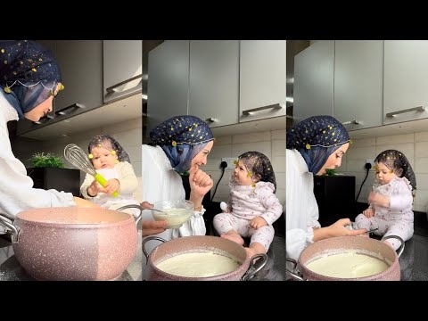 وهيدي اسهل طريقة لتحضير اللبن الزبادي بالبيت مع كواليس ميلانا بآخر الفيديو? - YouTube