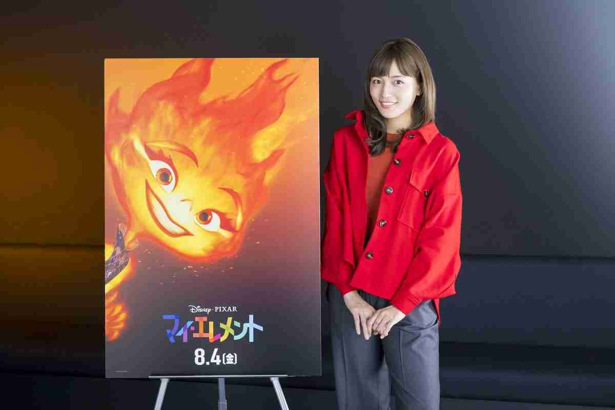 川口春奈、ディズニー＆ピクサー「マイ・エレメント」日本版声優に決定　“火”の女の子エンバー役 : 映画ニュース - 映画.com