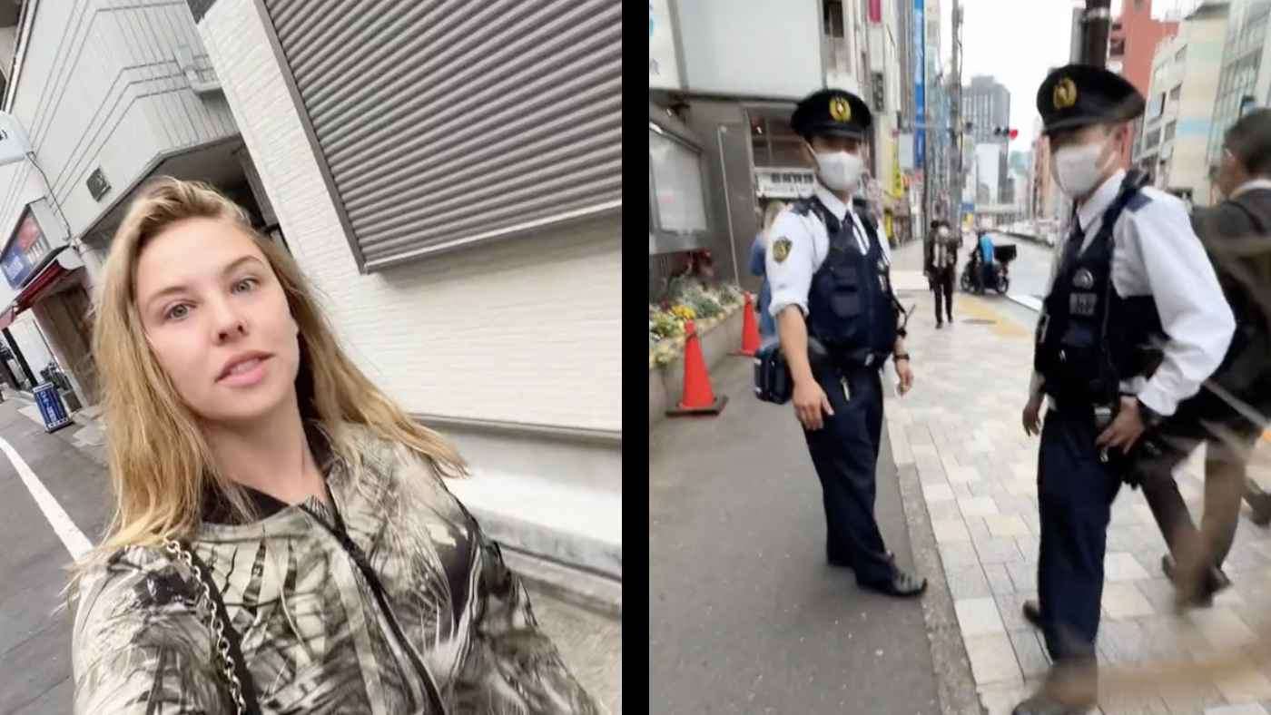 日本で職質されたカナダ人女性、思いもよらぬ回答で持ち物検査を回避して話題に！ | 9ポスト