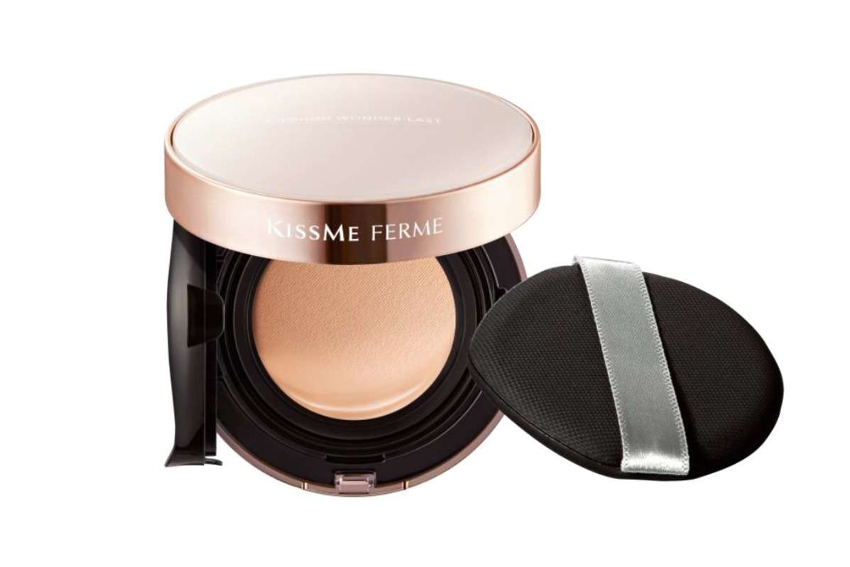 キスミー フェルム23年夏コスメ、瑞々しいセミツヤ肌をキープするクッションファンデーション - ファッションプレス