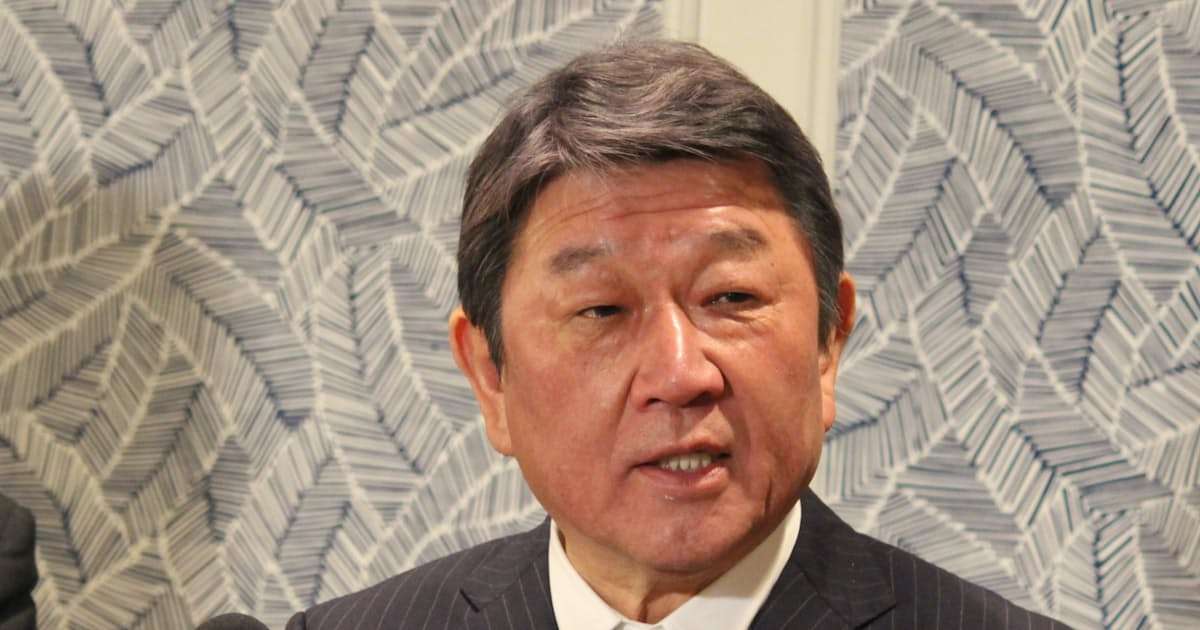茂木敏充幹事長、少子化対策財源「歳出削減・保険料活用で」 - 日本経済新聞