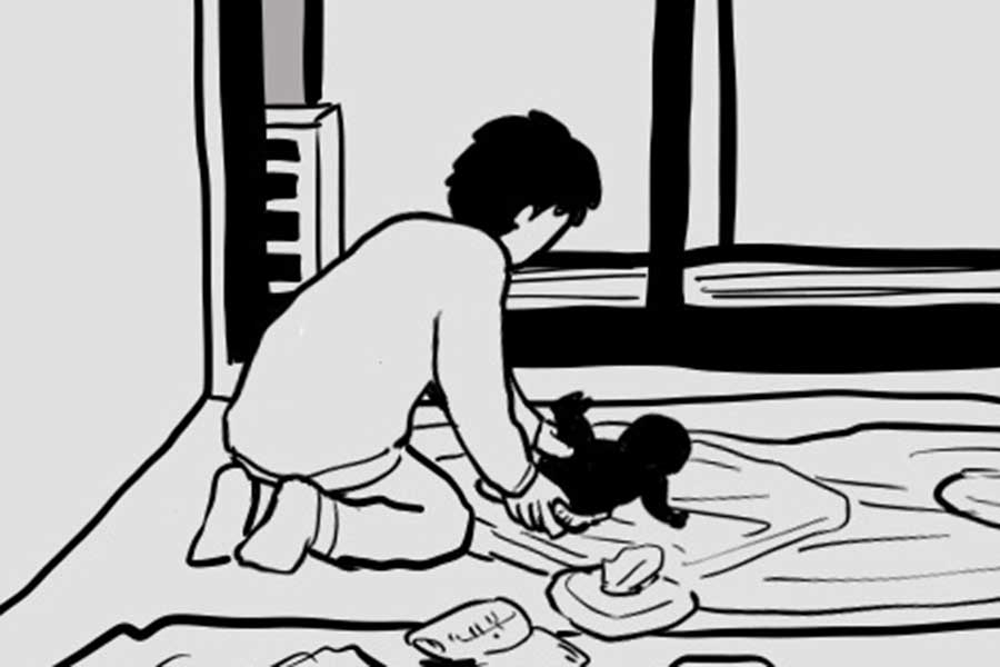 フルタイム勤務後に育児…ノイローゼになる父親を描く漫画へ共感続々　「歩み寄りが大切」 | Hint-Pot
