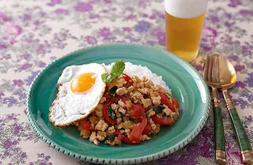 鶏肉のガパオライス | レシピ一覧 | サッポロビール