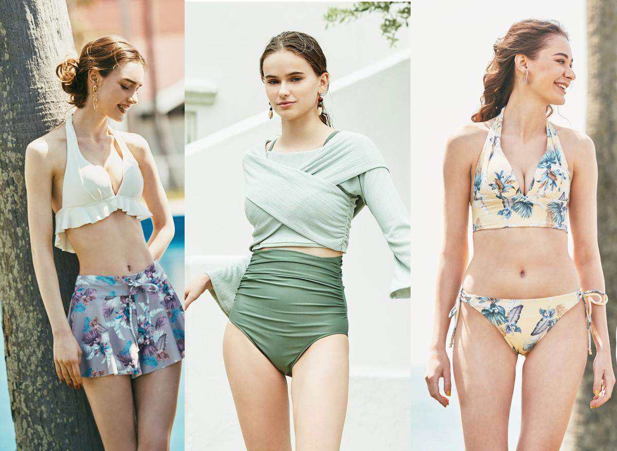 最新水着トレンド：まるで洋服？　意外性のあるデザインが人気　イエロー＆グリーンがキーカラー - 毎日キレイ