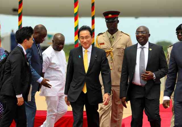 岸田首相、サハラ南部に5億ドルの支援表明　ガーナで大統領と会談