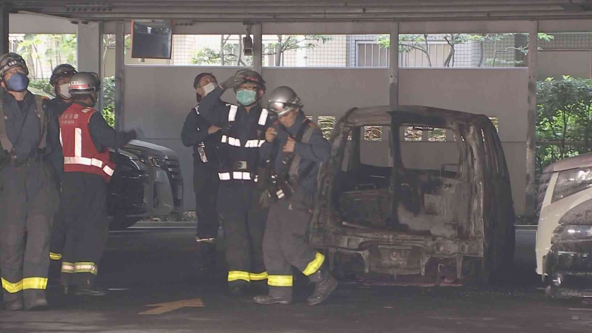 【速報】マンション住人の男を逮捕　駐車場で車6台に放火か　大量のガスボンベが見つかった事件と関連捜査 | TBS NEWS DIG