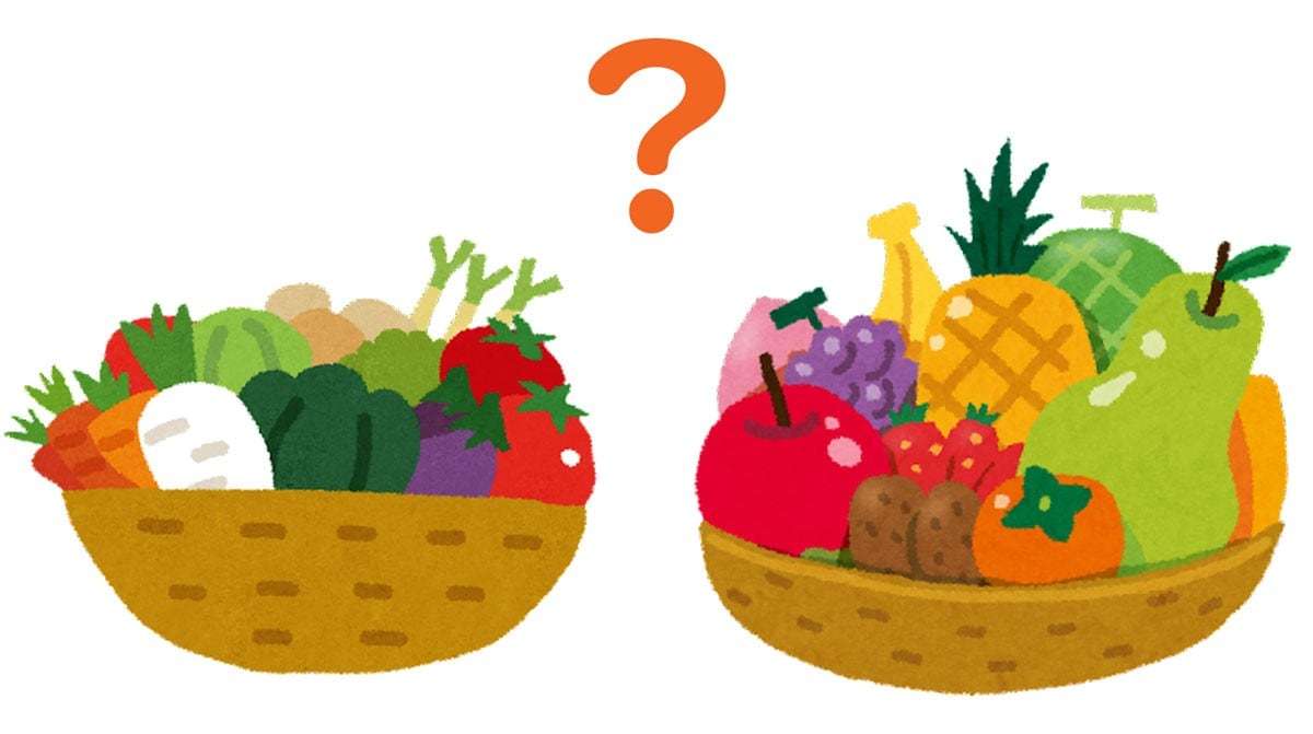 厚労省が新目標　野菜1日350グラム、果物200グラム摂取を