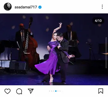 米倉涼子　アルゼンチン人ダンサー恋人が浅田舞と急接近！公演でペア結成、ポスター写真では密着