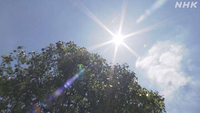 各地で真夏日予想 7月並みの暑さの見込み 熱中症に十分注意を | NHK | 熱中症