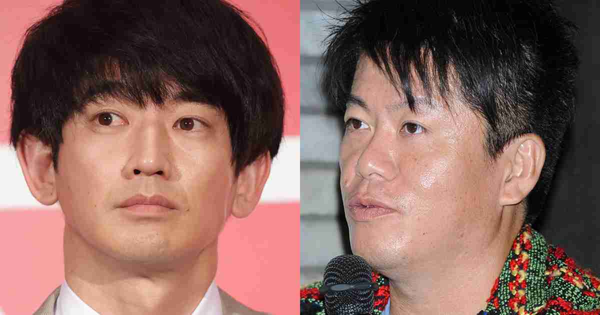「許さない、とかアホやん」ホリエモン “大麻逮捕”の弟を叱責した兄・瑛太のコメントに持論 | 女性自身