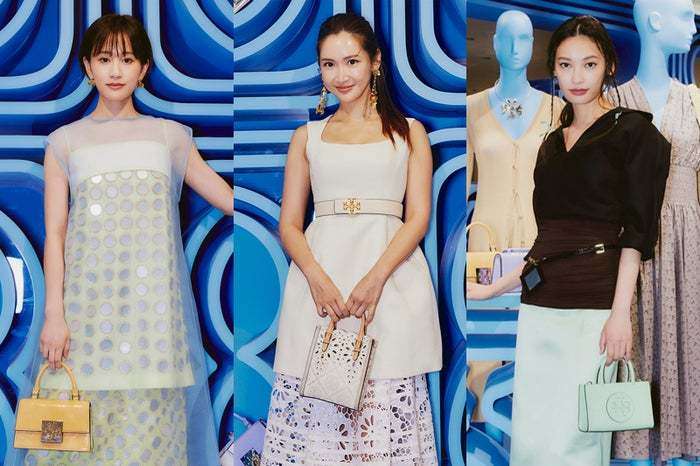 紗栄子・前田敦子・大政絢ら、華やかドレスで集結 トリーバーチのポップアップストア来場