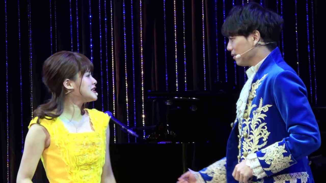 『美女と野獣』昆夏美＆山崎育三郎が主題歌＆ダンス生披露！ - YouTube