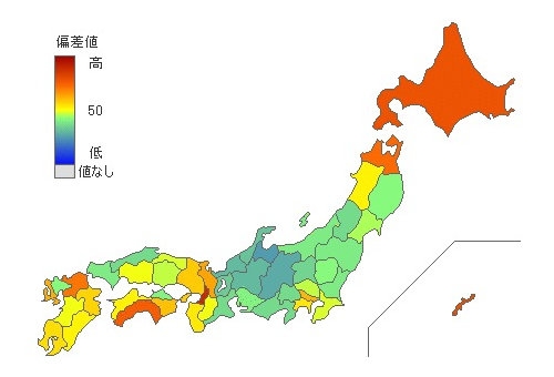 都道府県別生活保護受給世帯数 - とどラン