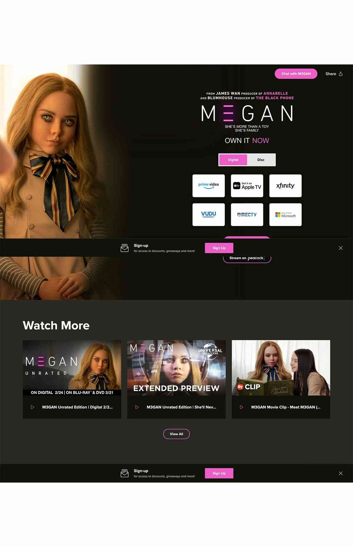 映画『M3GAN/ミーガン』の日本版のポスターが大幅変更で賛否 専門家は「説明過多を好む宣伝業界」と指摘