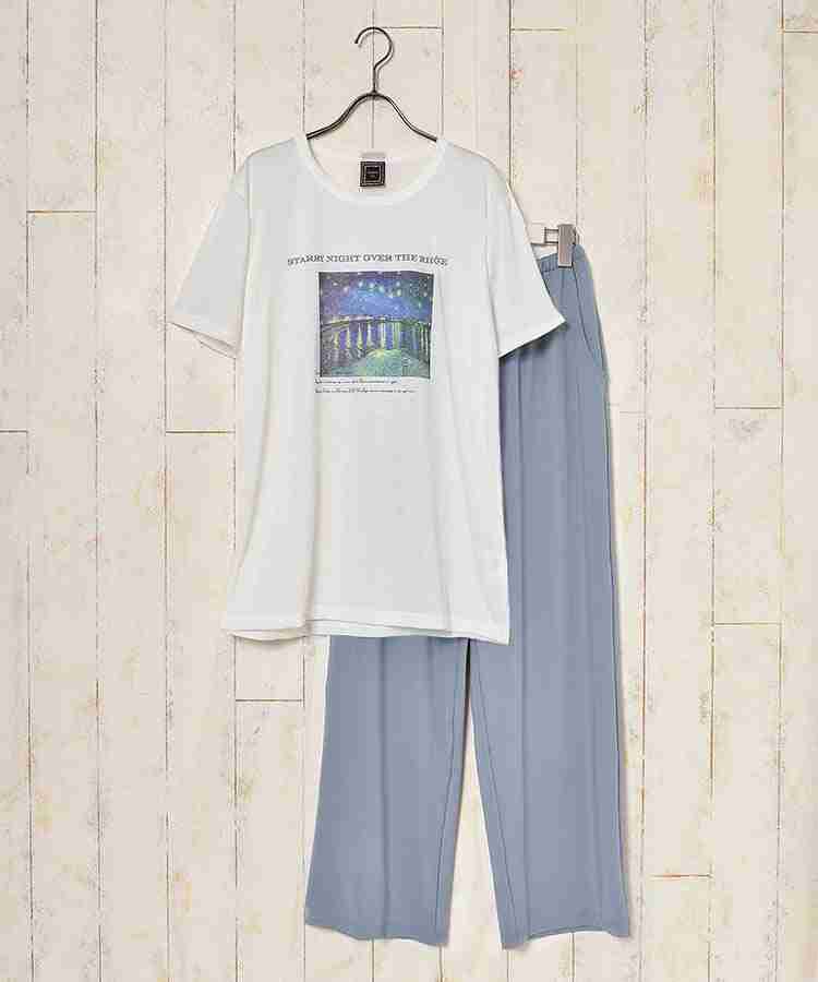 ≪SALE≫アートミュゼルームウェア(フリー　ジヴェルニーのモネの庭): ALL｜Bleu Bleuet（ブルーブルーエ）